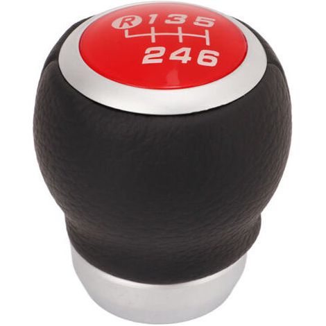 Pommeau de levier de vitesse automatique à 6 vitesses, remplacement de la poignée de changement de vitesse pour Subaru rouge (1/5)