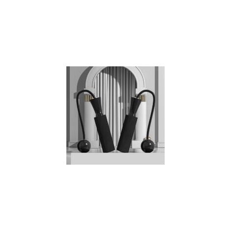 Corde à sauter sans fil avec boules lestées de 30 mm, corde de fitness réglable sans fil pour hommes, femmes, enfants, entraînement intérieur et extérieur,3cm