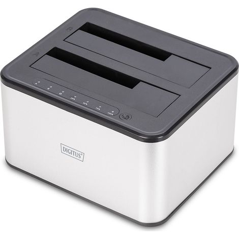 Digitus Station d'accueil USB 3.0 Dual SATA HDD 2,5"/ 3,5 (1/5)