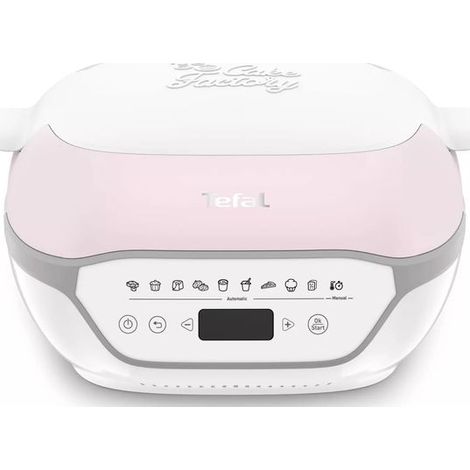 Tefal Cake Factory Infinity, All-in-One-Kuchenmaschine, 9 automatische Programme, 1 manueller Modus, für 9 Personen, KD850110