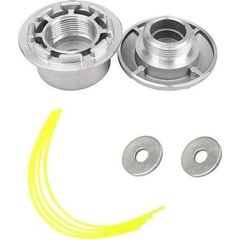 pair Testina per decespugliatore, testina per decespugliatore con fili in alluminio, testina per decespugliatore universale a 4 fili, testina per decespugliatore, testina per decespugliatore universal (1/3)