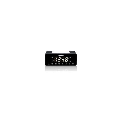Radio reloj con luz nocturna