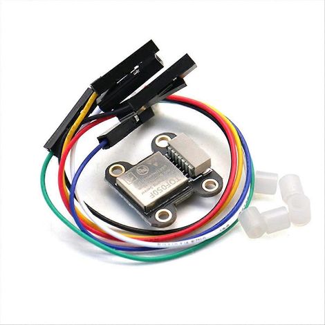Module de capteur de distance laser infrarouge TOF050F, connexion série MODBUS IIC 3V-5V avec câble PH1.0MM 6 broches (1/5)