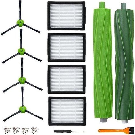 Ricambi compatibili con Roomba i3, i3+, i7, i7+, i4, i6, i6+, i8 e i8 kit di accessori compatibili con Plus, E5, E6, E7, J7, I, E e J (1/2)
