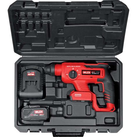 Valex Martello Perforatore OneAll 3A 18V con Batteria e Valigetta
