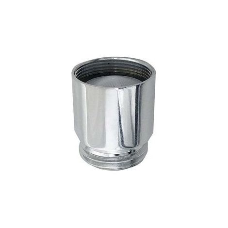 Raccord mâle 20 X 27 + mousseur éco d'eau 70% mâle 24 femelle 22