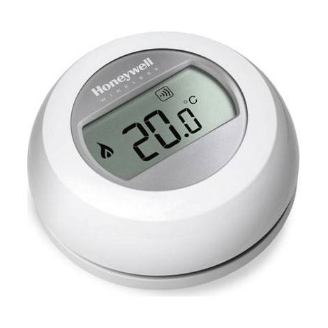 Honeywell – Thermostat d'ambiance sans fil connecté – Plage de réglage 5°C à 35°C – Précision 0,5°C – Installation simple et compatible tous systèmes (1/2)