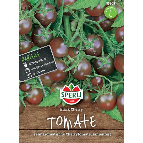 Sperli Tomaten Black Cherry - Gemüsesamen (1/3)
