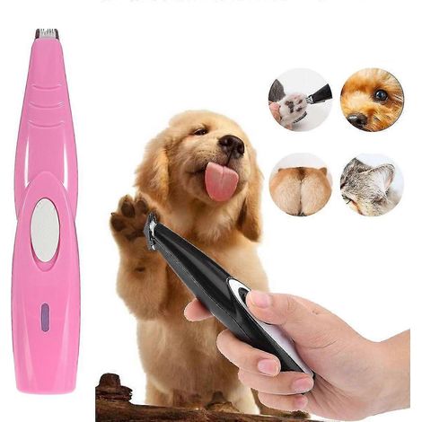 Tondeuse électrique pour poils de pattes d'animaux, toilettage pour chiens, pédicure [DB]-AquaForge (1/5)