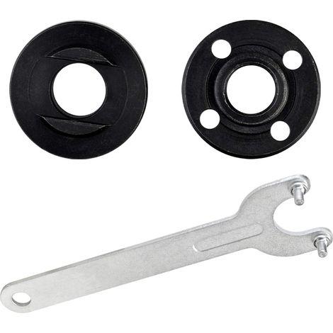 BEBUSINGOTO Clé d'angle à bride en métal pour meuleuse Dewalt Milwaukee Makita 193465-4 Bosch Black & Decker Ryobi 12,7 cm (1/5)