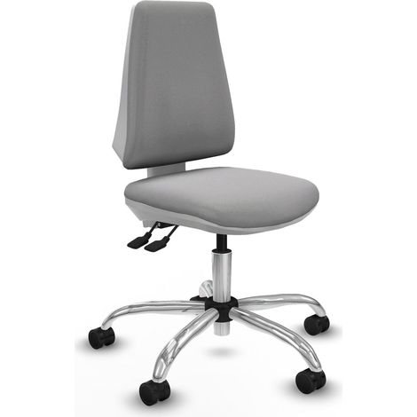 Piqueras y Crespo B00056N Silla de oficina gris claro ergonómica
