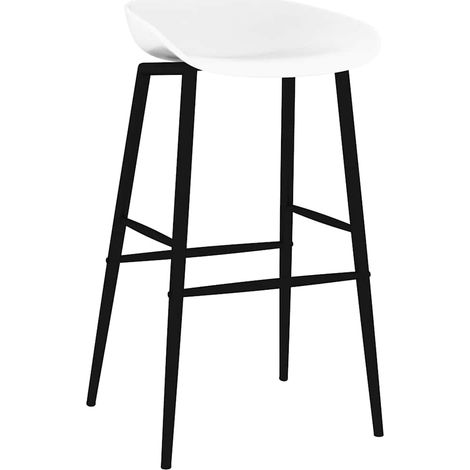 Chaises de bar lot de 2 Tabouret de barblanc