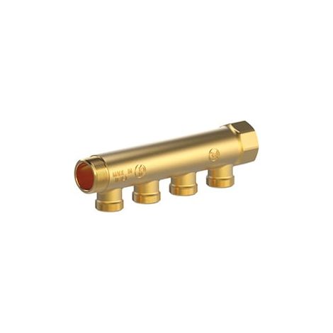 Giacomini – Collecteur mâle-femelle 3/4" (20x27) – 3 sorties 1/2" (15x21) mâle – Pour chantiers humides – R580CY073
