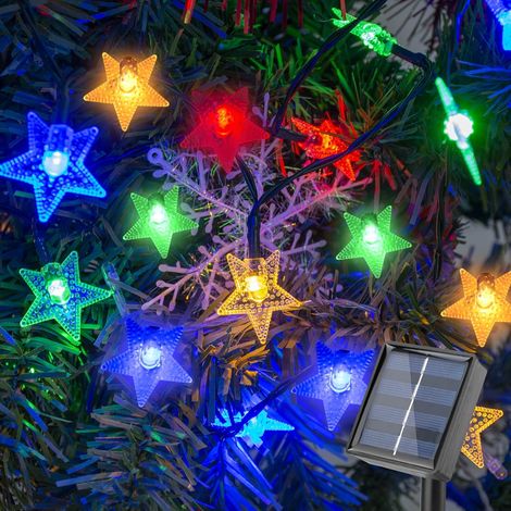 Guirlande lumineuse solaire d'extérieur 100 LED de 12 m, guirlande lumineuse de lierre artificielle, 8 modes, guirlande lumineuse LED étanche pour décoration de jardin, balcon, fête de mariage