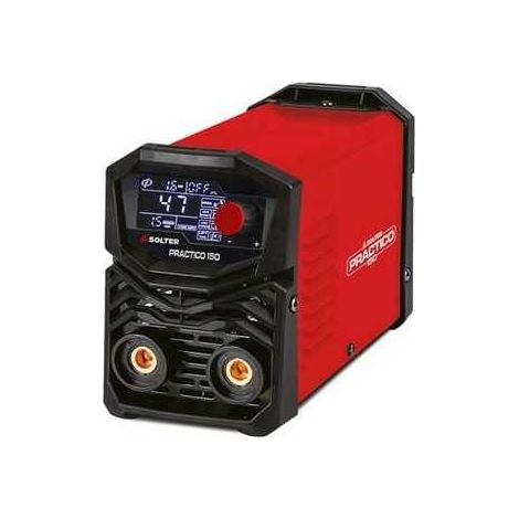 Soldador Inverter Práctico 150 LD para Electrodos 10721 SOLTER