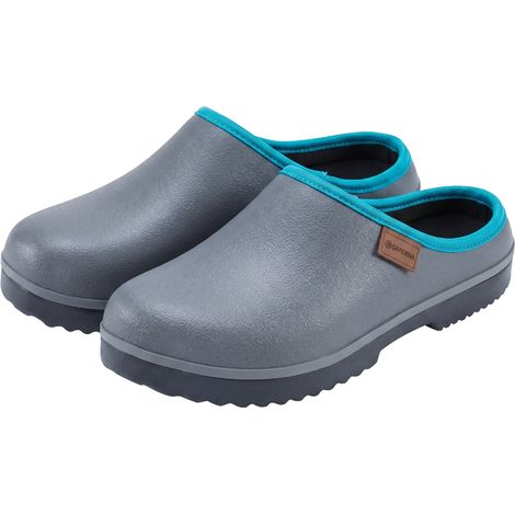 Gardena Garten Clogs Sandalen Slip-In Pantoletten Taubengrau Gr. 37 - 44, Größe: 44 (1/3)