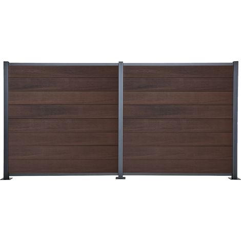 Öland-Serie Zaunset ip für ein Zaunfeld 180 x 175 cm
