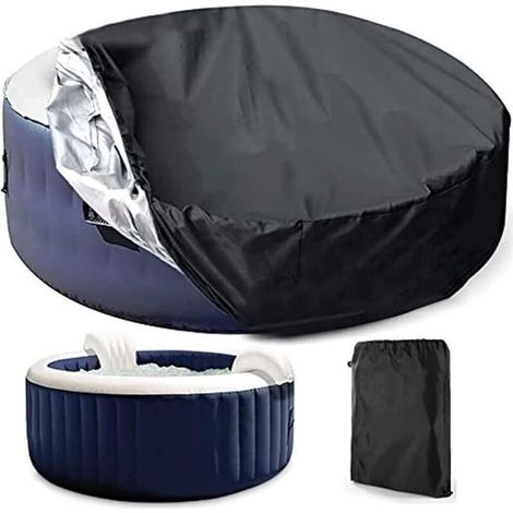Bâche de piscine gonflable 210x90cm – Tissu Oxford 210D imperméable – Protection contre débris et intempéries – Compatible hors sol (1/5)