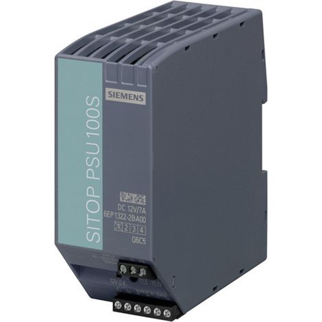 Siemens 6EP13222BA00 Hutschienen-Netzteil (DIN-Rail) 12 V/DC 7 A 80 W Anzahl Ausgänge:1 x Inhalt 1