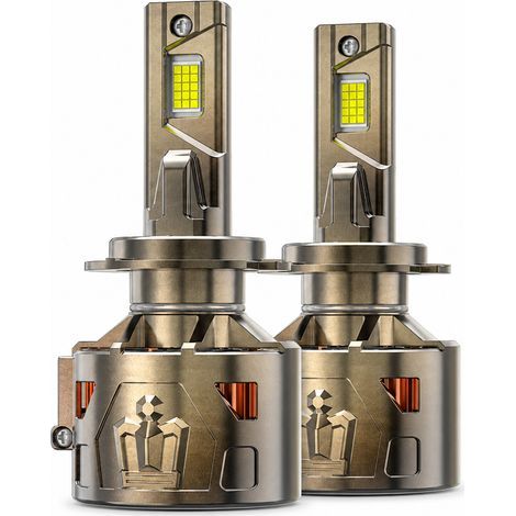 Bombillas LED de faro para coche 9007, 330 W, color bronce galvanizado, REDSEA (1/5)
