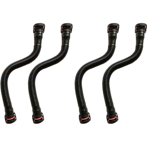 Convient pour 4 tuyaux d'admission d'air automobile avec filtres à air et joints en caoutchouc compatible avec les modèles F20, F21 et F30. (11157608144) (1/3)
