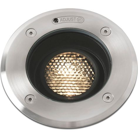 GEISER 130 10ø Lampada incasso regolabile grigio