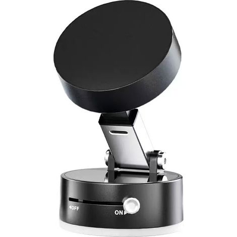 Vacuum Magnetic Suction Cup Car Phone Holder Stand Car Mount (1/5)