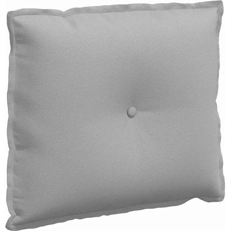 Coussin de Dos Gris nuage 60 x 19 x 50 cm tissu