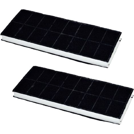 Sparset 2x Aktivkohlefilter passend für Bosch Siemens Neff Balay Constructa Küppersbusch Hauben und Umluftsets - Ersatz für 00296178 - CD53030