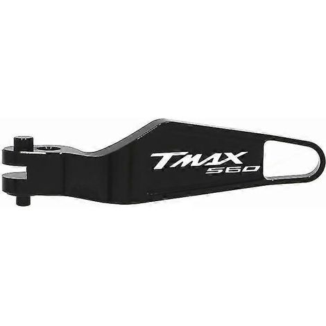 Levier de frein à main de stationnement en aluminium usiné CNC pour moto Yamaha T-Max 560, T-Max 530, T-Max 560 Tech Max et T-Max 530 - Noir (1/5)