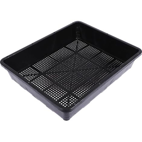 Stück Pack Pflanzschalen aus Kunststoff Schwarz 37x30cm