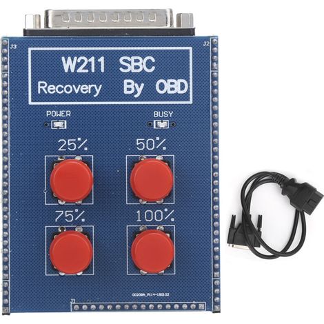 Herramienta de reparación SBC para Mercedes W211 – Herramienta de diagnóstico automotriz OBD2, voltaje de 12–24 V, reemplazo de instrumentos
