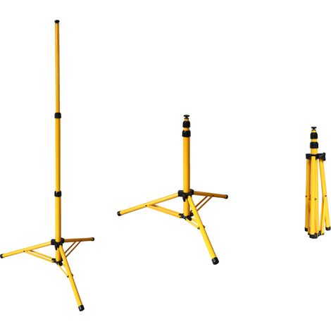 Teleskop Stativ Ständer Baustrahler für Baustrahler Fluter Arbeitslampe Arbeitssstrahler (1/5)