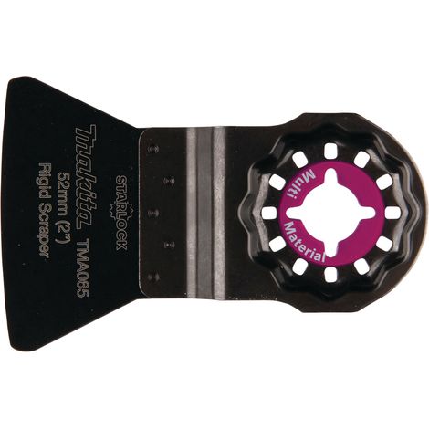 Makita Schaber TMA065 52x26mm für Akku Multifunktionswerkzeug Starlock B-64989 (1/4)
