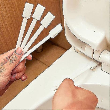 Petits goupillons jetables pour le nettoyage des toilettes, paquet de 14. (1/5)