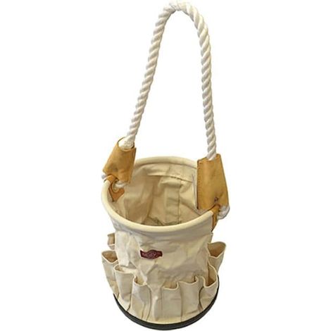 Faithfull Canvas Tool Bucket with Rope Handle