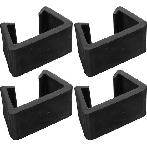 4 clips de fixation pour meubles, clips pour chaises, clips de fixation noirs pour canapé (1/5)