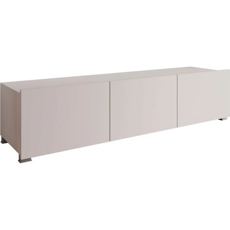 Mueble TV Remus, Cachemira, Número de puertas: 3, Número de cajones: 0, 150x37x43cm
