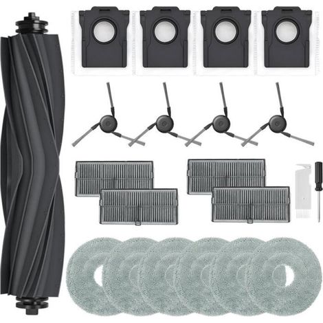 Accessoires pour Dreame X40 Ultra/ L40 Ultra/ X40 Ultra Complete/ X40 Master, Kit de Rechange 1 Brosse Principale, 4 Filtres (1/5)
