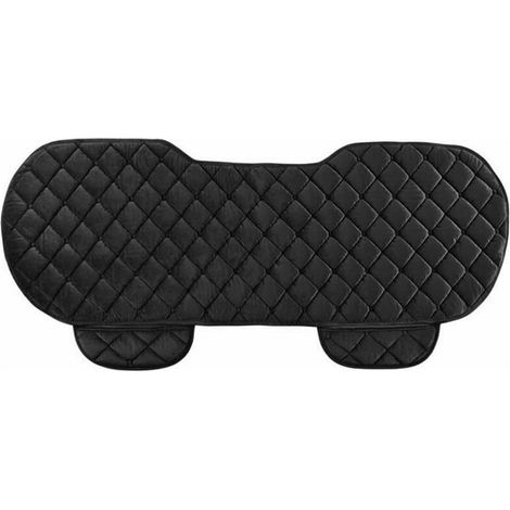 noir Universel de Voiture Banquette arrière Protection Intérieur Coussin Pad Tapis antidérapant Anti-Rayures en Peluche arrière (1/4)