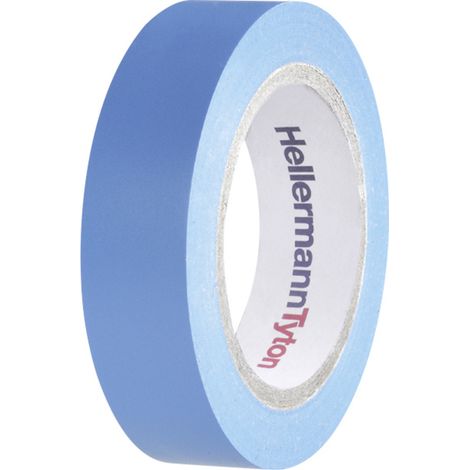 HellermannTyton HelaTape Flex 15 710-00100 Isolierband HelaTape Flex 15 Blau (L x B) 10 m x 15 mm 1 (1/2)