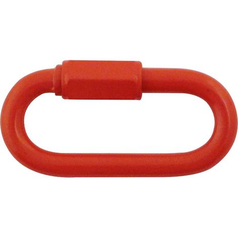 PROVOST - Mousqueton en plastique rouge - Lot de 4 unités (1/2)
