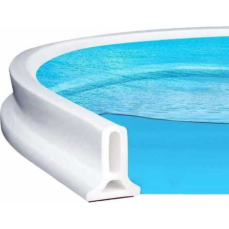 Barrière De Douche Pliable - Joint De Porte De Douche - Seuil De Douche Pour Séparation Humide/Sec - 1 M - Blanc (1/5)