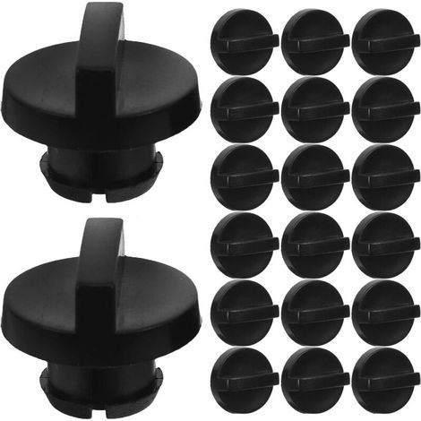 20 Capuchons de boîtier de Filtre pour tronçonneuse - Écrous de Verrouillage à Installation Rapide pour l'entretien des tronçonneuses à Essence - Couvercle de Protection Polyvalent