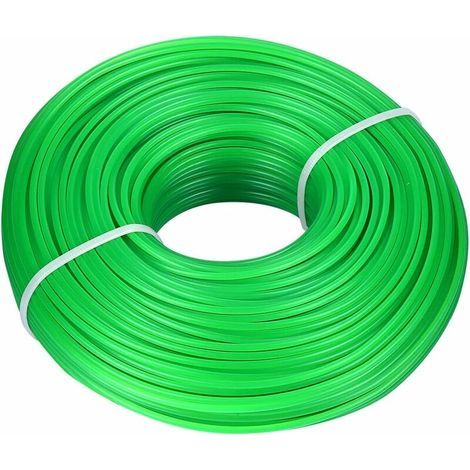 Fil Nylon pour Coupe Bordure débroussailleuse 2,0 mm x 100 M Universel DIY Bobine Fil pour Coupe Bordure (1/5)