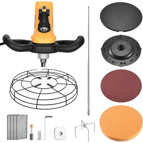 Taloche en béton, 6 réglages de vitesse, cadre en fer durable, 220V, UE (1/2)