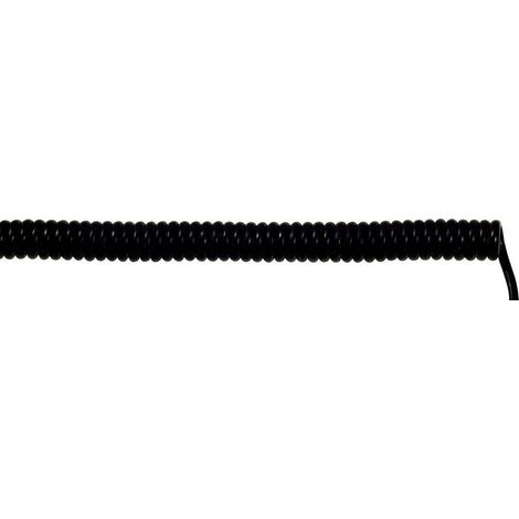 Lapp Cable en espiral UNITRONIC SPIRAL negro 0,4 m 4 x 0,25 mm²