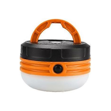 Ampoule LED portable d'extérieur à intensité variable, lampe de nuit pour le camping et les situations d'urgence (Orange) (1/4)
