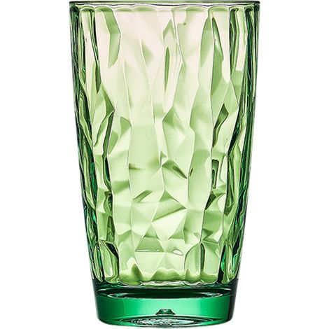 1 verres réutilisables en acrylique 590 ml, couleur arc-en-ciel, sans BPA, lave-vaisselle (panier supérieur), pour intérieur et extérieur (1/5)