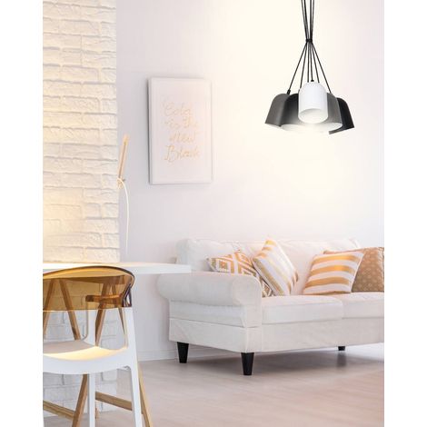 Lampada a Sospensione Marini, Nero